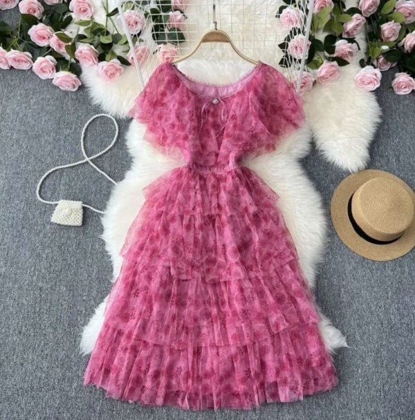 KLOSIA Women's Viscose Embroidery Floral Printed Anarkali Kurta And Pant Set With Dupatta | Kurta Set | Ethnic Set | Dupatta Set | Wedding Suit | Suit Set |